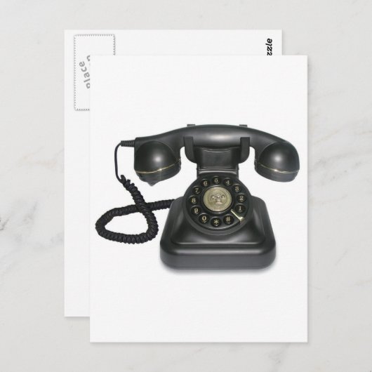 telefoon briefkaart (Voorkant / Achterkant)