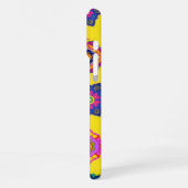 Telefoon Case historische motieven gele kleur iPhone Hoesje (Linkerkant)