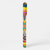 Telefoon Case historische motieven gele kleur iPhone Hoesje (Rechterkant)