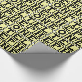 Telefoon, communicatieapparaat cadeaupapier (Hoek)