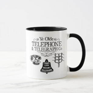 telefoon en WiFi Mok