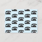  telefoon geef me een belkaart contactkaartje (Achterkant)