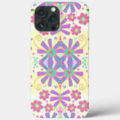 Telefoon Geel Uniek Bloempoeder Trendy Case-Mate iPhone Case (Achterkant)