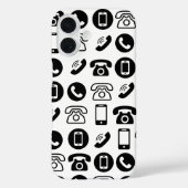 Telefoon Graphic iPhone Case (Achterkant)