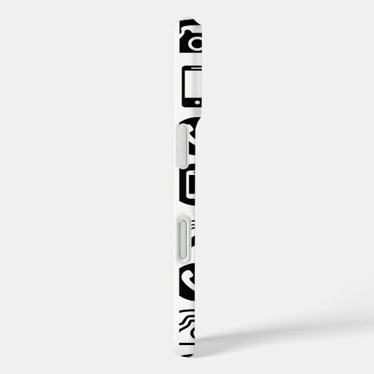 Telefoon Graphic iPhone Case (Achterkant / Rechts)