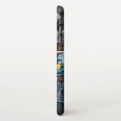 Telefoon Hoesje Samurai Art Shogun iPhone Hoesje (Linkerkant)