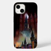 Telefoon hogwarts Tower-draagtas Case-Mate iPhone Case (Achterkant)