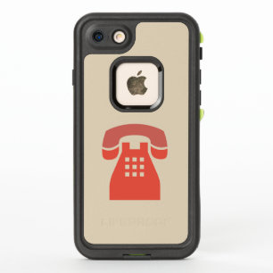 Telefoon Iconic Red Retro op elke kleur