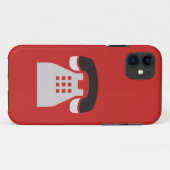 Telefoon Iconic Red Retro op elke kleur Case-Mate iPhone Case (Achterkant (horizontaal))