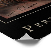 telefoon in de tuin van de hoeden poster (Hoek)