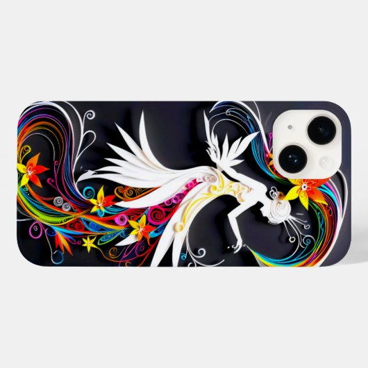 Telefoon / iPad case Paper Fashionista (Achterkant (horizontaal))