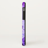 Telefoon / iPad hoesje Fantasy Flowers Paarse (Achterkant/links)