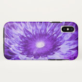 Telefoon / iPad hoesje Fantasy Flowers Paarse (Achterkant (horizontaal))