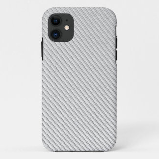 Telefoon - koolstofvezel - Metallic White Case-Mate iPhone Case