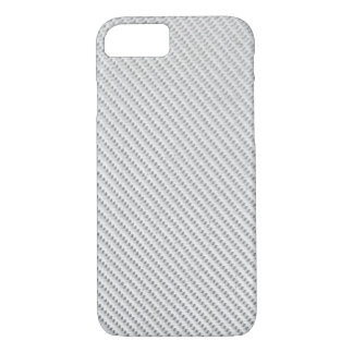 Telefoon - koolstofvezel - Metallic White Case-Mate iPhone Case
