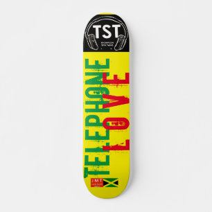 TELEFOON LIEFDE Skateboard, 7¾" Deck Persoonlijk Skateboard