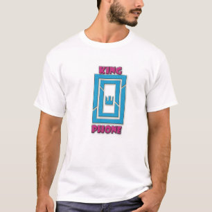Telefoon logo op T-shirt