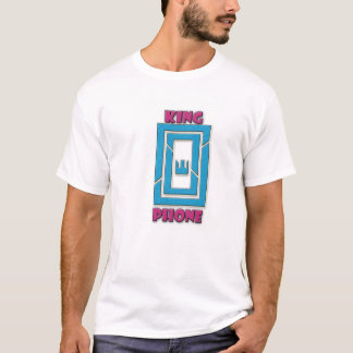 Telefoon logo op T-shirt