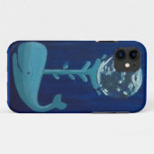 Telefoon op Aarde Case-Mate iPhone Case (Achterkant (horizontaal))