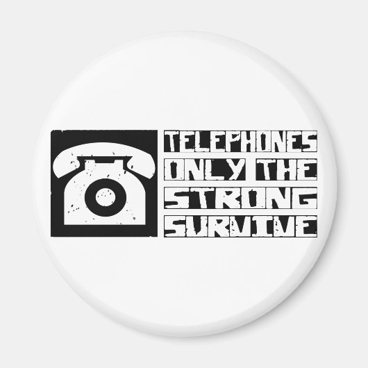 Telefoon overleven magneet (Voorkant)