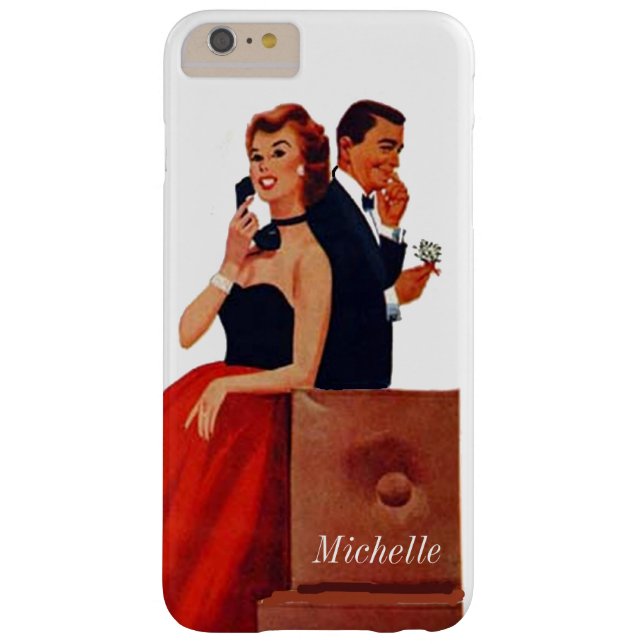  Telefoon Paar witte iPhone 6 Plus Case-Mate iPhone Case (Achterkant)