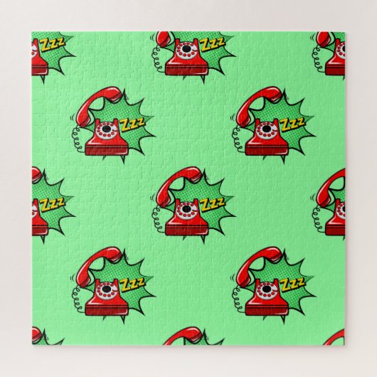 Telefoon Patroon: Mode Plezier Legpuzzel (Verticaal)