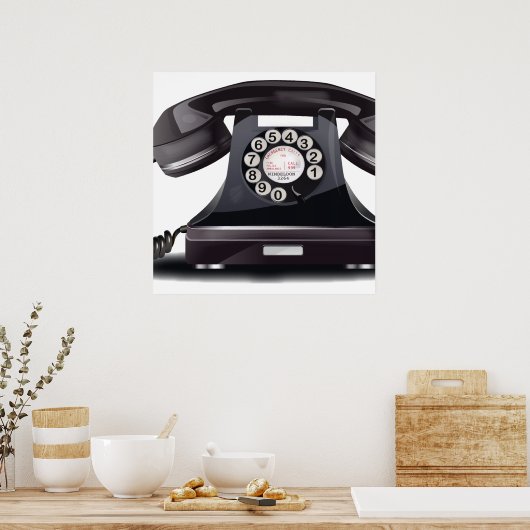 Telefoon Poster (Keuken)