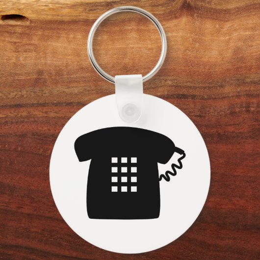 Telefoon Retro Sleutelhanger (Voorkant)