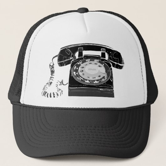 Telefoon Retro Trucker Pet (Voorkant)