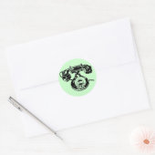  telefoon ronde sticker (Envelop)