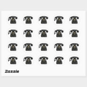  telefoon ronde stickers (Vel)