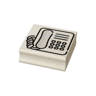 Telefoon Rubberstempel