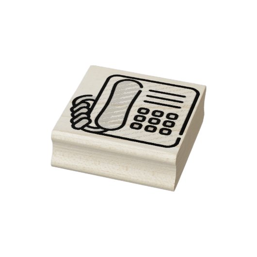 Telefoon Rubberstempel (Stempel)