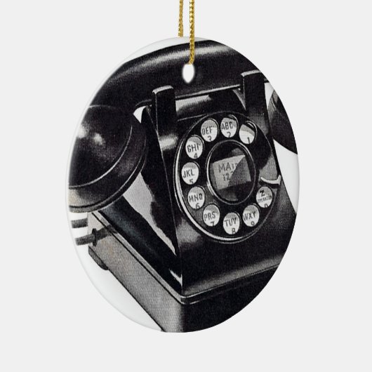 Telefoon - SRF Keramisch Ornament (Rechts)