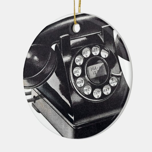 Telefoon - SRF Keramisch Ornament (Links)