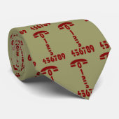 Telefoon - Stropdas (Opgerold)