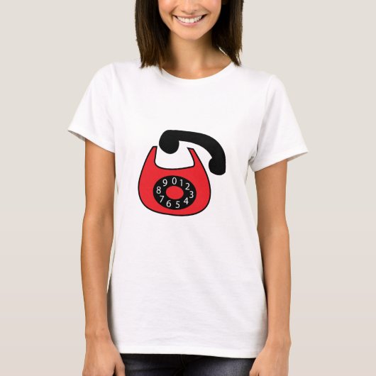 Telefoon T-shirt (Voorkant)