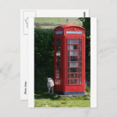 Telefoon thuis briefkaart (Voorkant / Achterkant)