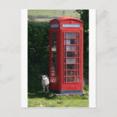 Telefoon thuis briefkaart (Voorkant)