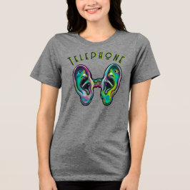Telefoon Tri-Blend T-shirt