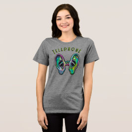 Telefoon Tri-Blend T-shirt