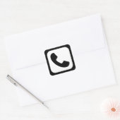 TELEFOON VIERKANTE STICKER (Envelop)