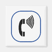 Telefoon volumeregeling magneet (Voorkant)