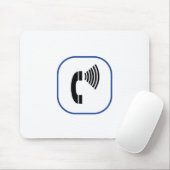 Telefoon volumeregeling muismat (Met muis)