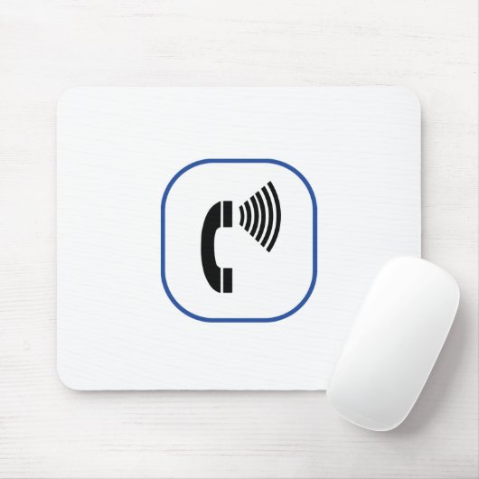 Telefoon volumeregeling muismat (Met muis)