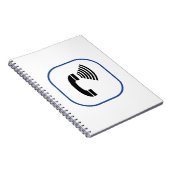 Telefoon volumeregeling notitieboek (Rechterzijde)