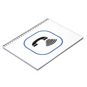 Telefoon volumeregeling notitieboek (Linkerzijde)