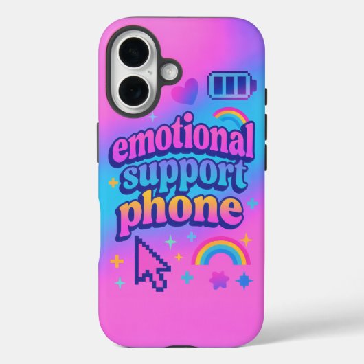 Telefoon voor emotionele ondersteuning Case-Mate iPhone case (Achterkant)