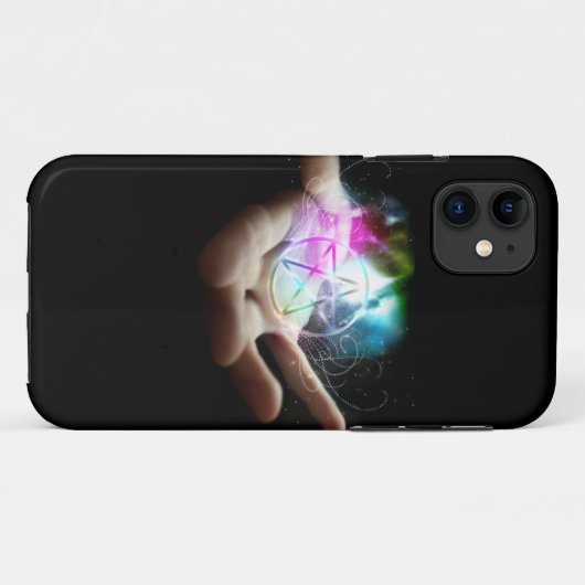 telefoonbehuizing met pentakel Case-Mate iPhone case (Achterkant (horizontaal))