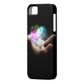 telefoonbehuizing met pentakel Case-Mate iPhone case (Achterkant Links)